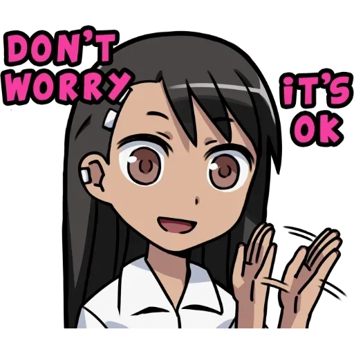 👌 Стикер «Nagatoro san Chan» для Telegram