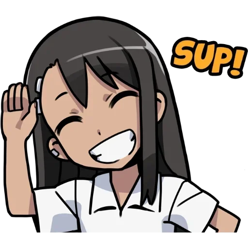 👋 Стикер «Nagatoro san Chan» для Telegram