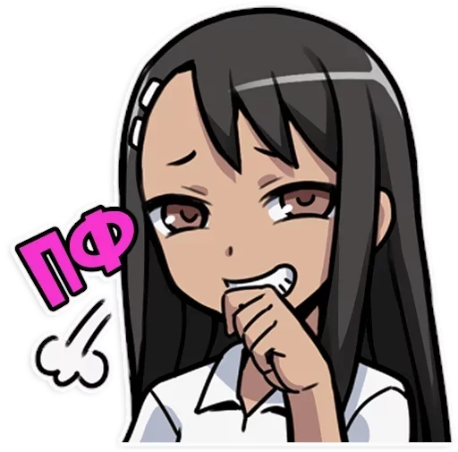 😕 Стикер «Nagatoro san Chan» для Telegram