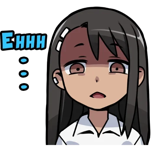 😐 Стикер «Nagatoro san Chan» для Telegram