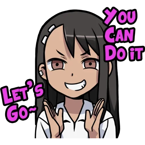 👏 Стикер «Nagatoro san Chan» для Telegram
