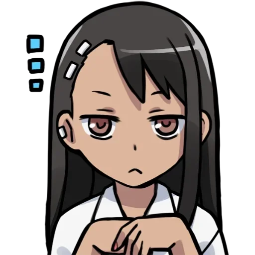 😒 Стикер «Nagatoro san Chan» для Telegram