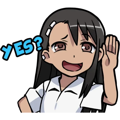 💁‍♀️ Стикер «Nagatoro san Chan» для Telegram
