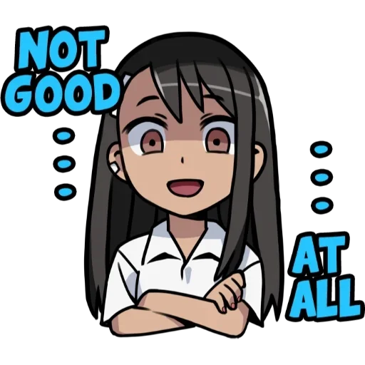 👎 Стикер «Nagatoro san Chan» для Telegram