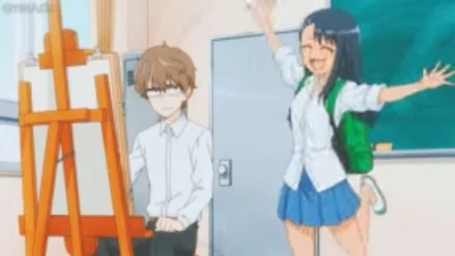 🌟 Стикер «nagatoro pack» для Telegram