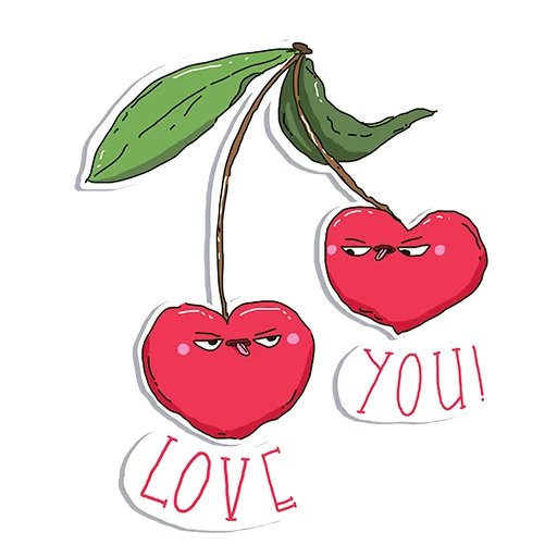 ❤️ Стикер «всратенький» для Telegram