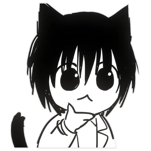 🩶 Стикер «нагумо fr» для Telegram