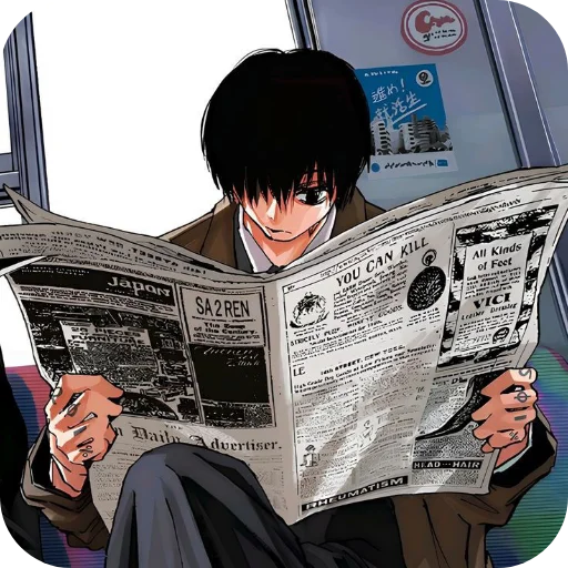 Стикерпак «Yoichi Nagumo» для Telegram — обложка