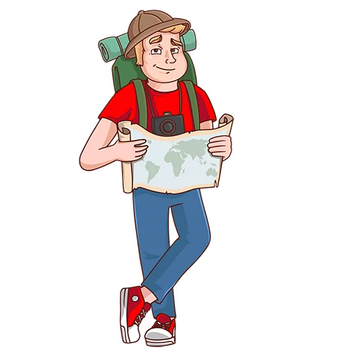 🏖 Стикер «Халявщики» для Telegram