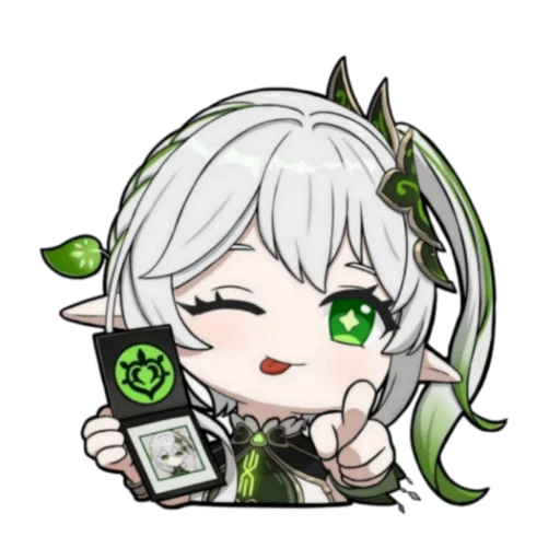 👈 Стикер «Нахида» для Telegram