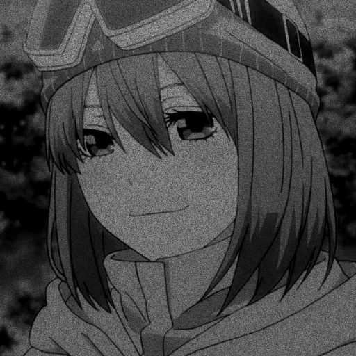 🍊 Стикер «Nakano yotsuba dark» для Telegram