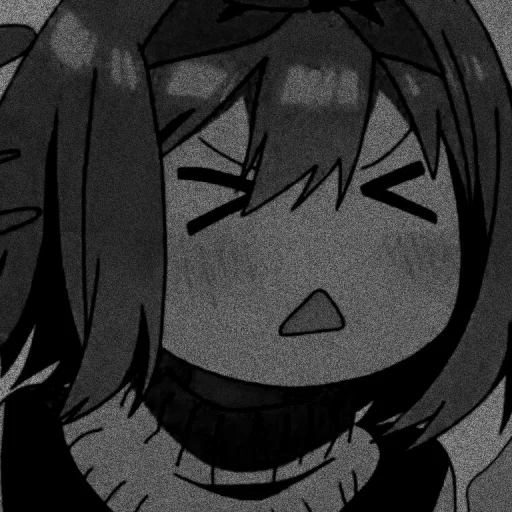 🍂 Стикер «Nakano yotsuba dark» для Telegram