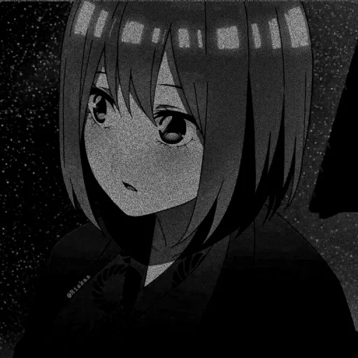 🍊 Стикер «Nakano yotsuba dark» для Telegram