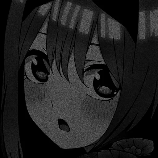 🍊 Стикер «Nakano yotsuba dark» для Telegram