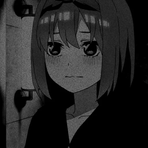 🍊 Стикер «Nakano yotsuba dark» для Telegram