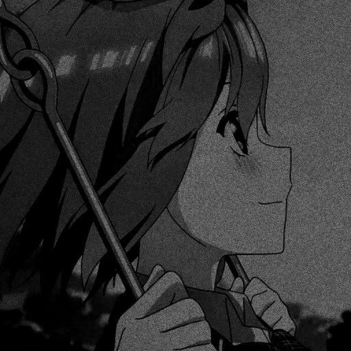 🍊 Стикер «Nakano yotsuba dark» для Telegram