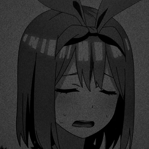 🍂 Стикер «Nakano yotsuba dark» для Telegram