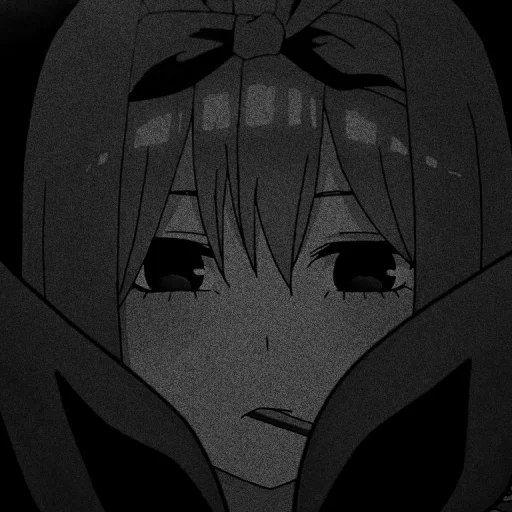 🍂 Стикер «Nakano yotsuba dark» для Telegram