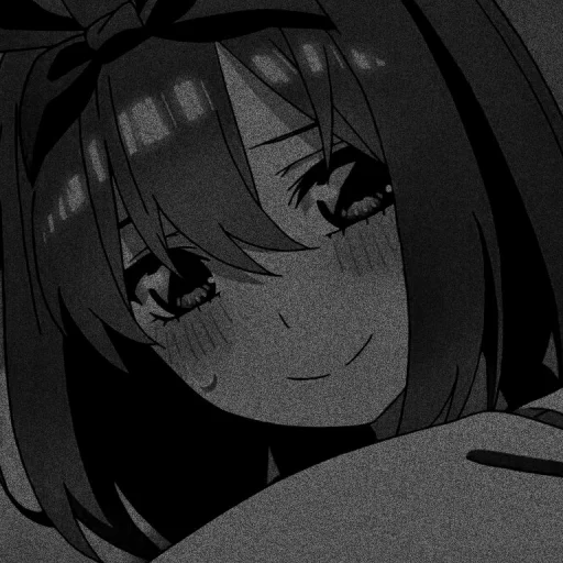 🍊 Стикер «Nakano yotsuba dark» для Telegram