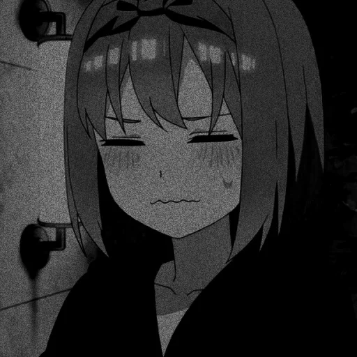 🍂 Стикер «Nakano yotsuba dark» для Telegram