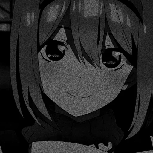 🍊 Стикер «Nakano yotsuba dark» для Telegram