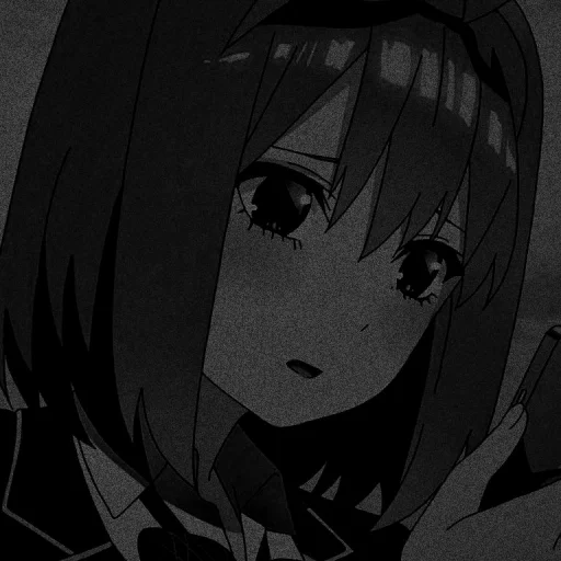🍂 Стикер «Nakano yotsuba dark» для Telegram