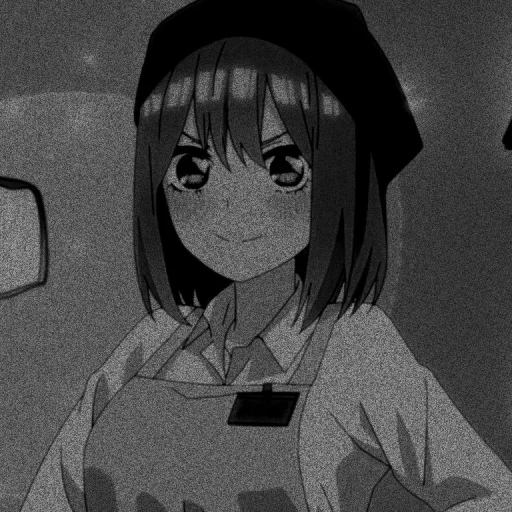 🍊 Стикер «Nakano yotsuba dark» для Telegram