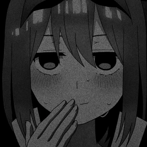 🍂 Стикер «Nakano yotsuba dark» для Telegram