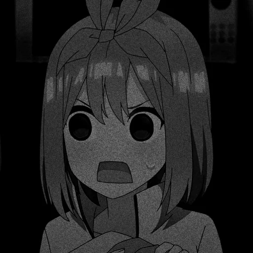 🍂 Стикер «Nakano yotsuba dark» для Telegram
