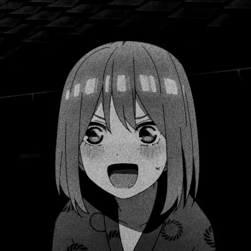 🍂 Стикер «Nakano yotsuba dark» для Telegram