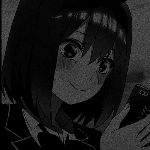 🍊 Стикер «Nakano yotsuba dark» для Telegram