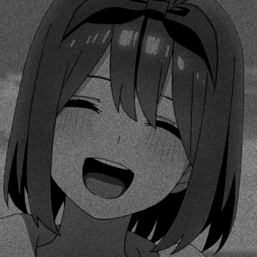 🍂 Стикер «Nakano yotsuba dark» для Telegram