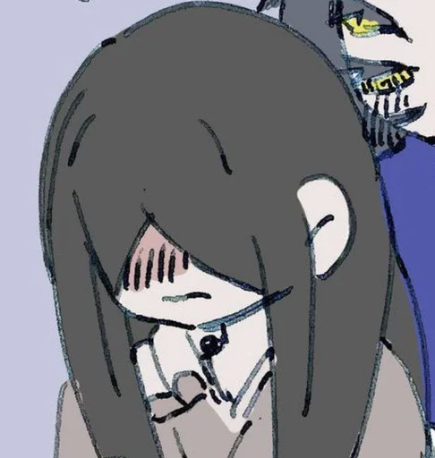 👁 Стикер «Накимэ» для Telegram