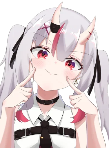 ☺️ Стикер «Nakiri Ayame» для Telegram