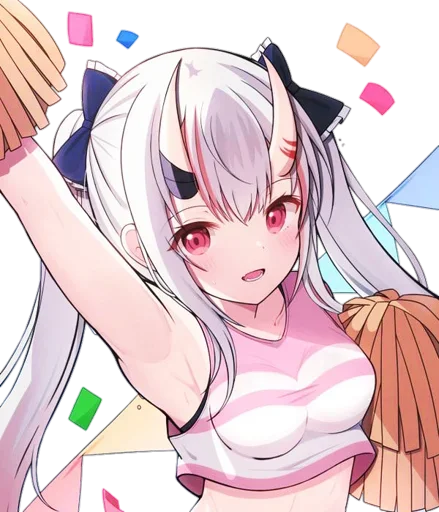 😜 Стикер «Nakiri Ayame» для Telegram