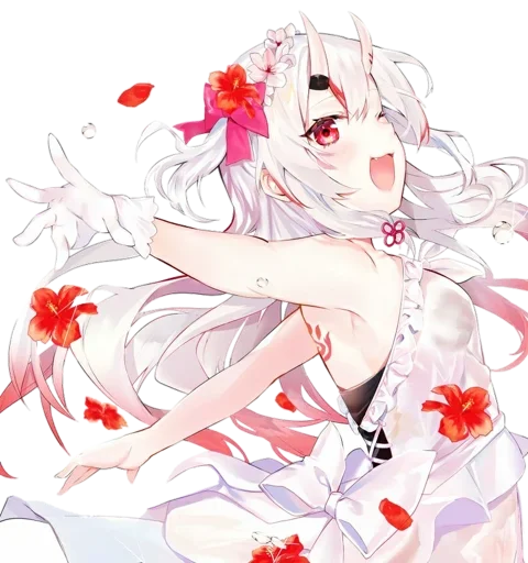 🙀 Стикер «Nakiri Ayame» для Telegram