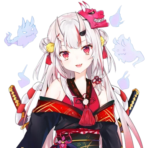 ☺️ Стикер «Nakiri Ayame» для Telegram
