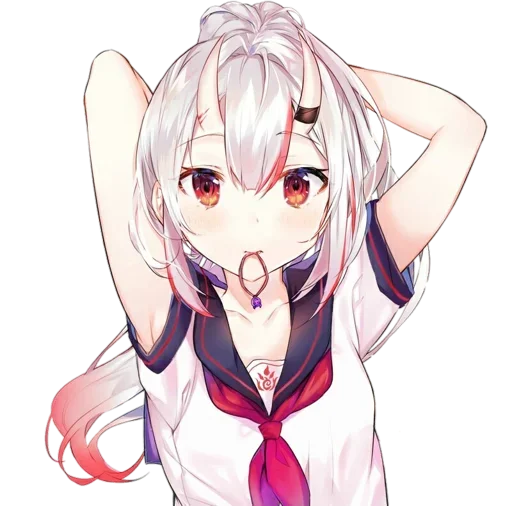 😍 Стикер «Nakiri Ayame» для Telegram