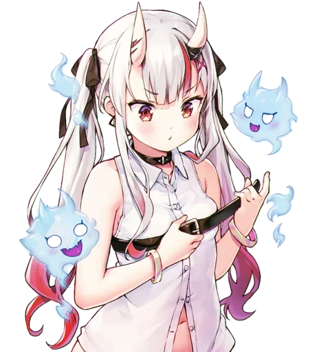 😅 Стикер «Nakiri Ayame» для Telegram