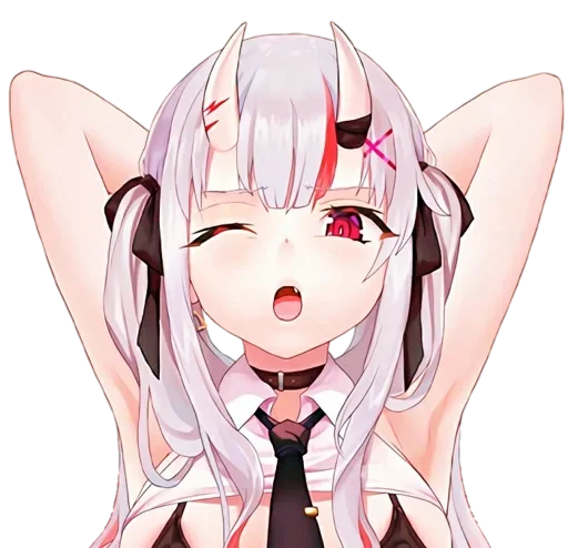 😉 Стикер «Nakiri Ayame» для Telegram