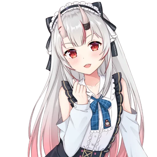 ☺️ Стикер «Nakiri Ayame» для Telegram
