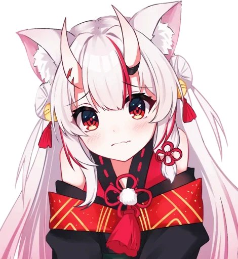 🙂 Стикер «Nakiri Ayame» для Telegram