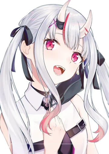 😊 Стикер «Nakiri Ayame» для Telegram