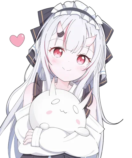 ☺️ Стикер «Nakiri Ayame» для Telegram