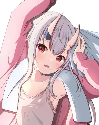 😍 Стикер «Nakiri Ayame» для Telegram
