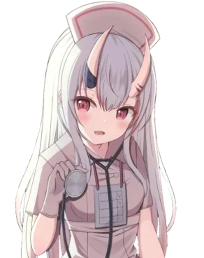 😍 Стикер «Nakiri Ayame» для Telegram