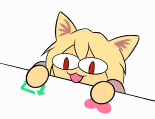 ❤️ Стикер «Nako Arc» для Telegram