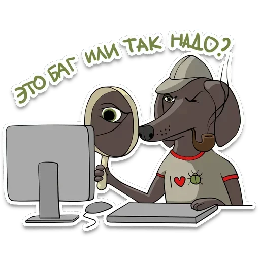 😚 Стикер «Gouge» для Telegram