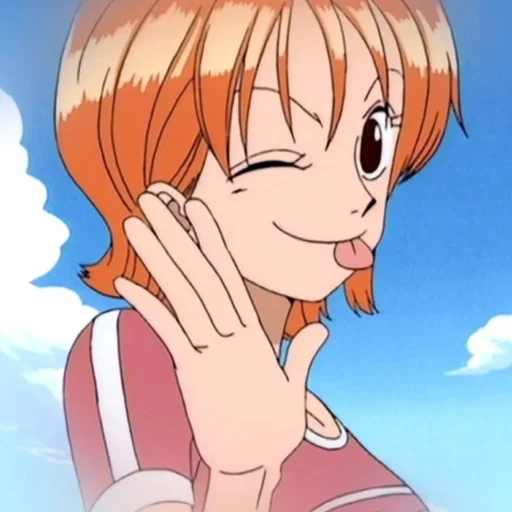 🍊 Стикер «nami one piece» для Telegram