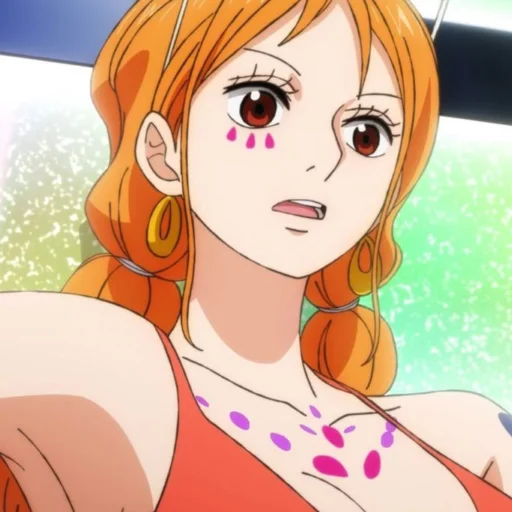 🍊 Стикер «nami one piece» для Telegram